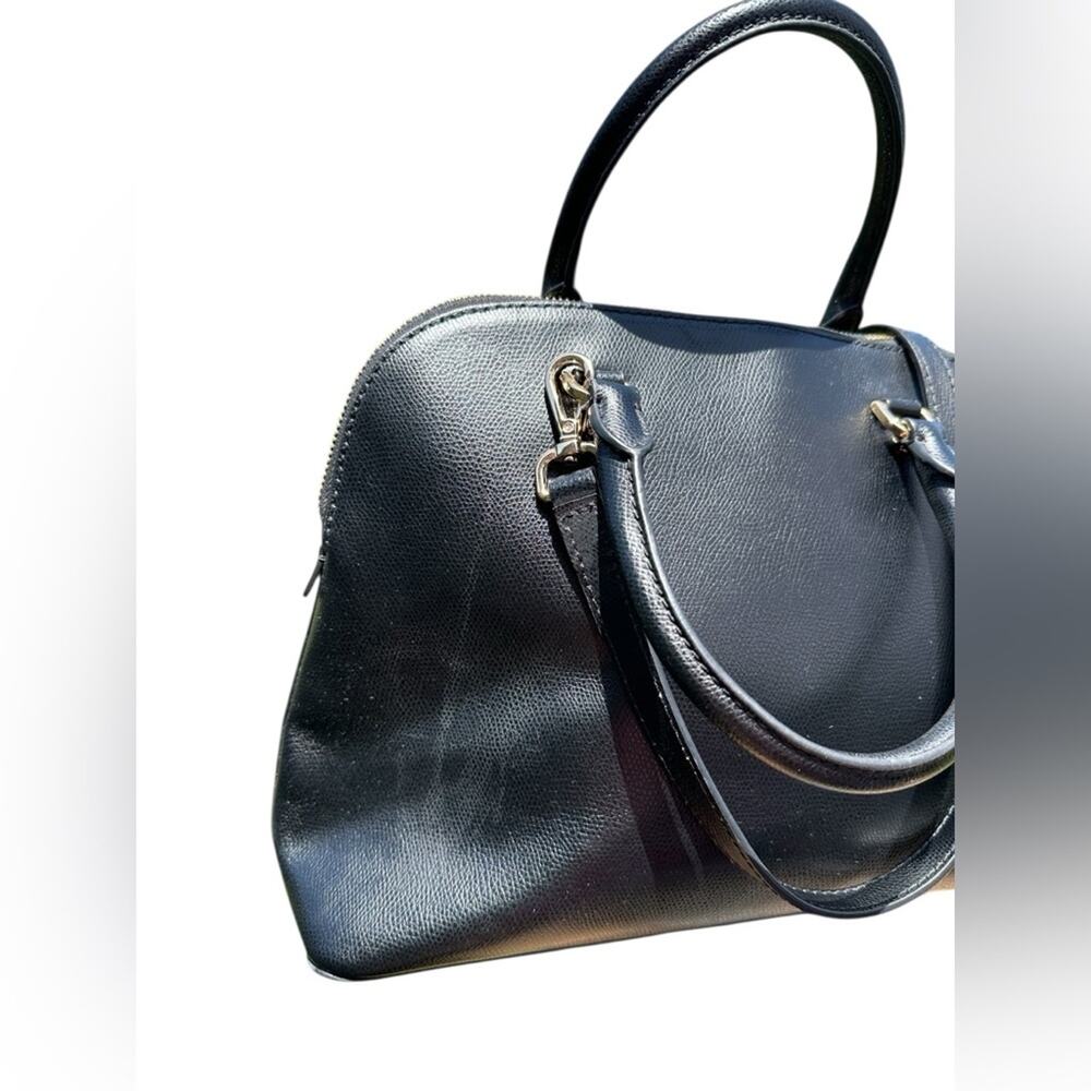 Michael Kors Cindy Medium Size Satchel Black  Handbag - Picture 12 of 13